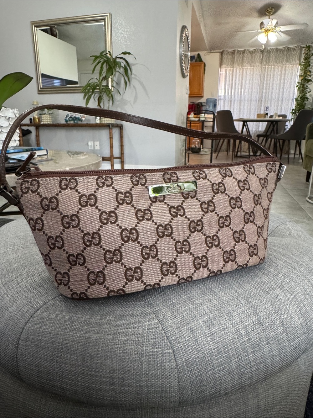 GUCCI bag BOAT POCHETTE LUNETTA tom ford era